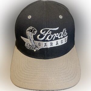 Shelby Cobra Ford’s Garage One Ten Flex fit Strap back Hat